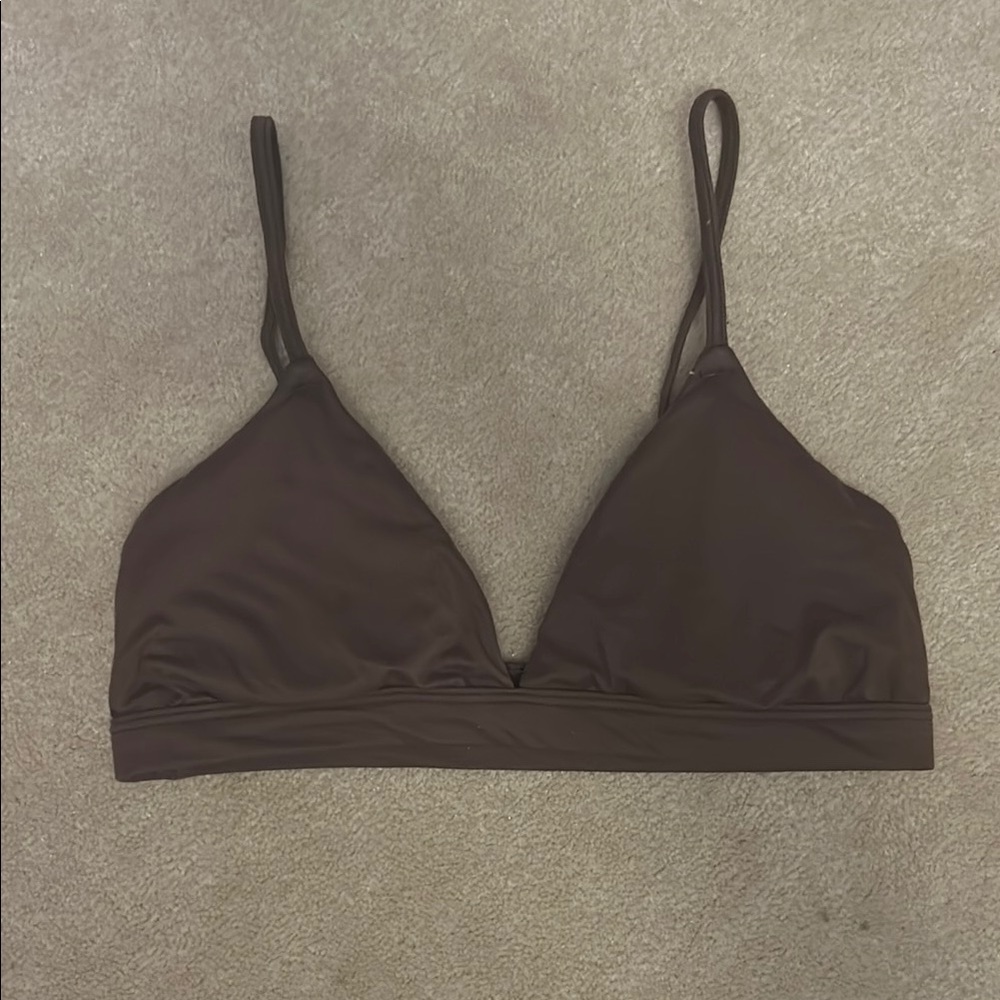 Aeropostale Brown Seamless Bralette for Comfort